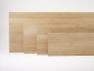 Preview: Massivholzplatte Leimholzplatte Buche leicht gedämpft A/B 26mm, DL durchgehende Lamele, DIY angepasst